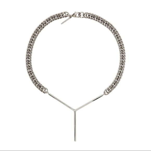 Y/Project Silver Maxi Y Necklace - Picture 3 of 5